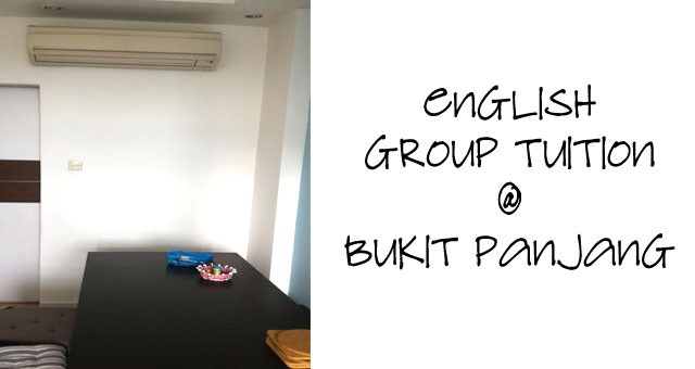 English Group Tuition @ Bukit Panjang (Segar)