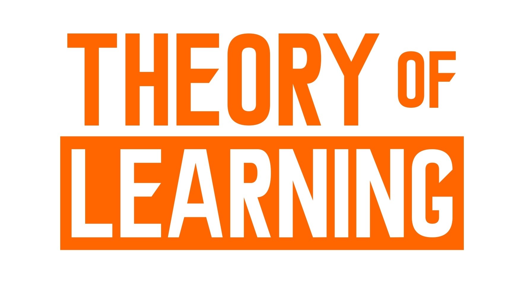 Theory of Learning 