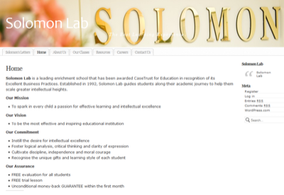 Solomon Learning Centre