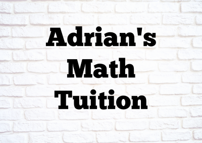 Adrian's Math Tuition